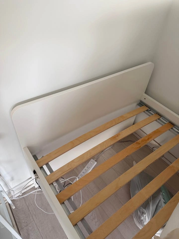 Ikea Single Twin Bed Frame White - photo 4