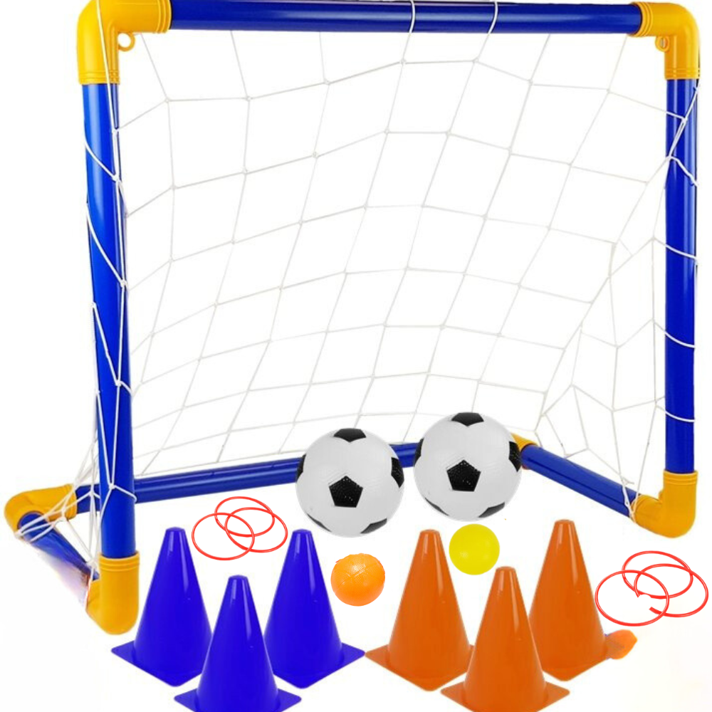 Kids 5-in-1 Soccer Goal Set Outdoor Sports Game - photo 2