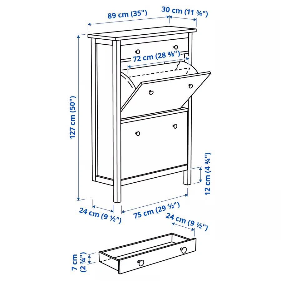 IKEA Hemnes Shoe Storage - photo 4