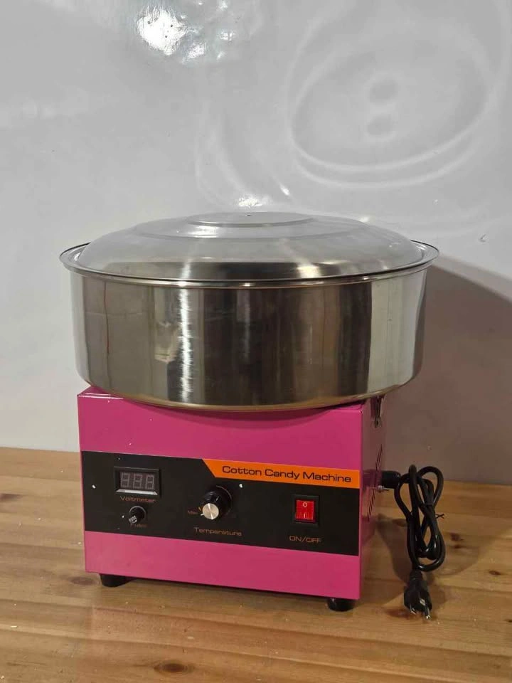Commercial Cotton Candy Machine with Cover New - photo 2