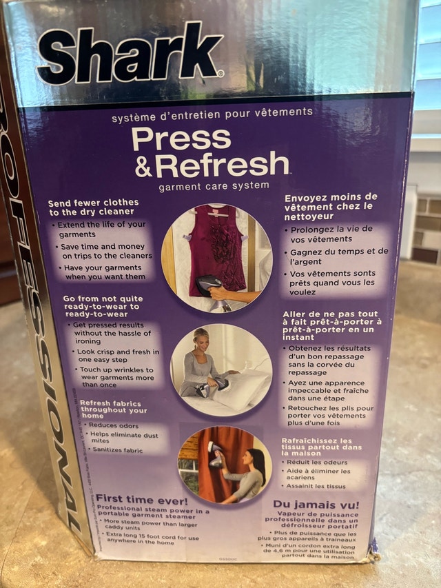 Shark Press and Refresh Garment Care System - photo 2