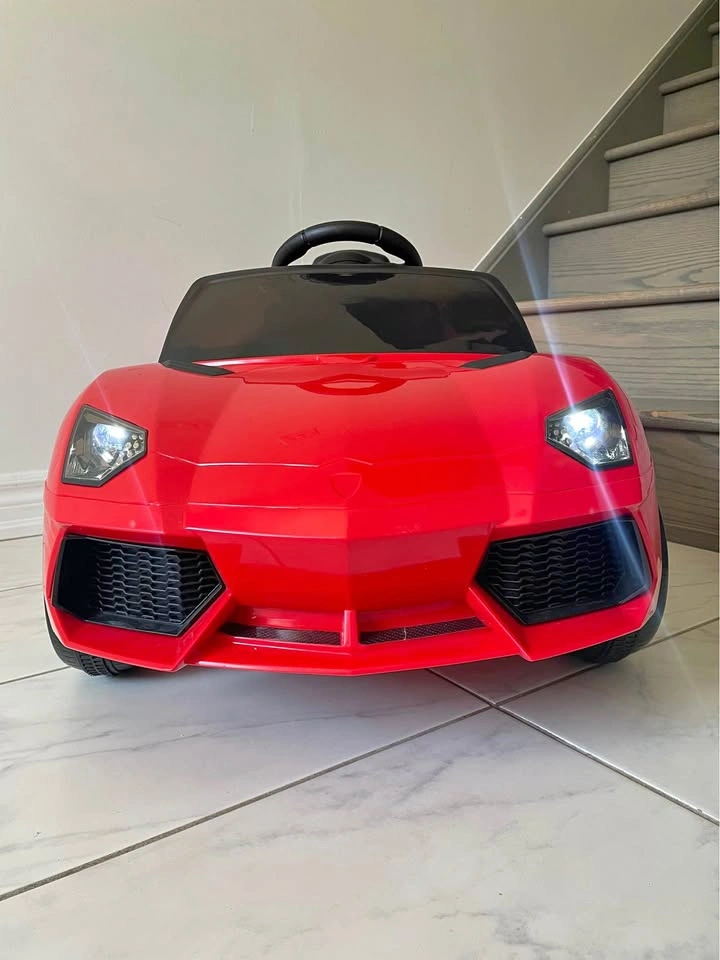 Lamborghini Kids Electric Ride-On Car w/ Remote Control & Scisso