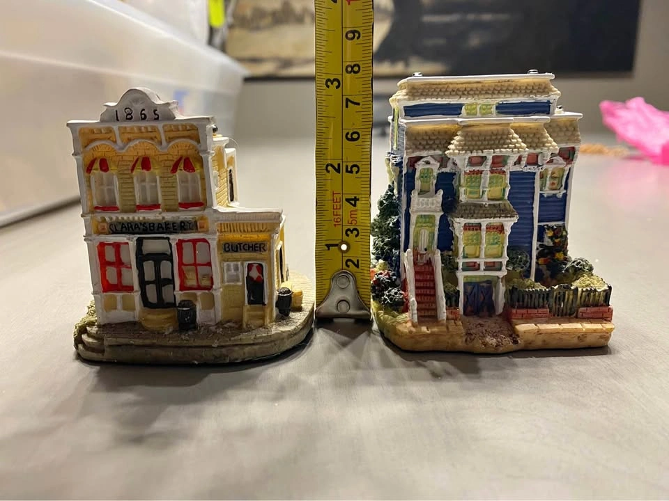 Miniature Buildings (3” tall)