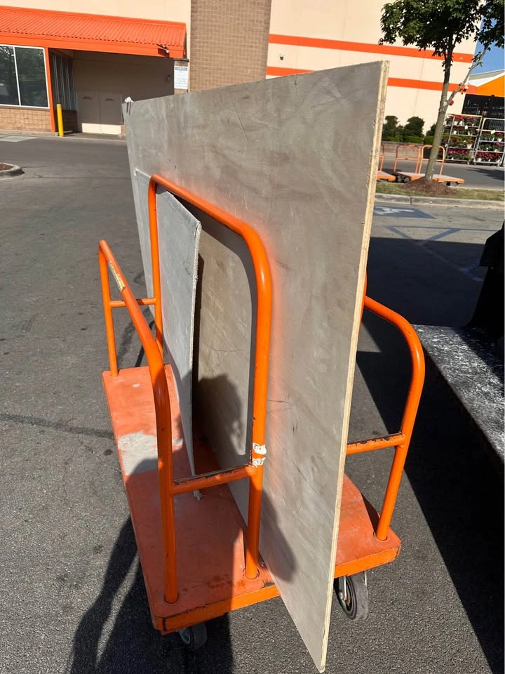New Cement Board & Sanded Plywood – Leftover Job Materials - photo 3