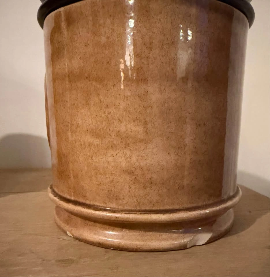 Two Vintage Ceramic Canisters | Hershey Molds | Farmhouse Decor - photo 5