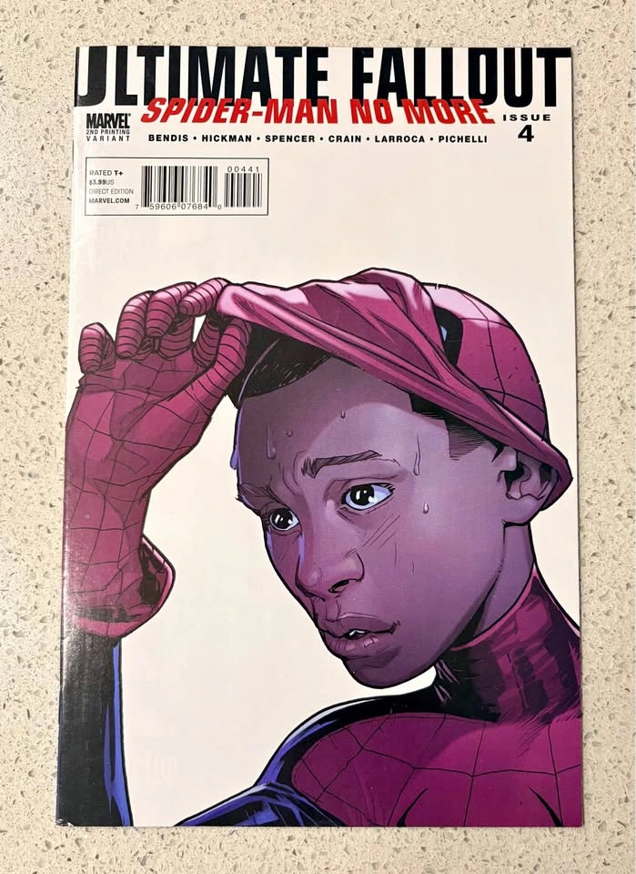 Ultimate Fallout 4 First App Miles Morales 2nd Print Pichelli Va