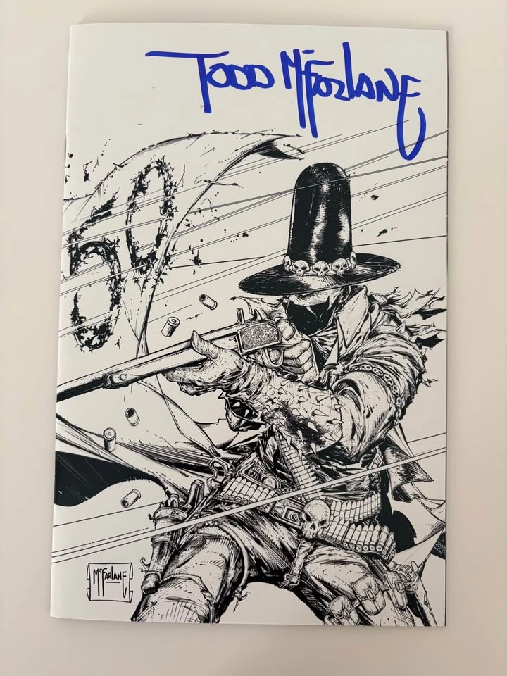 Gunslinger Spawn #50 (2026) 1:250 Variant Signed CGC COA - photo 2