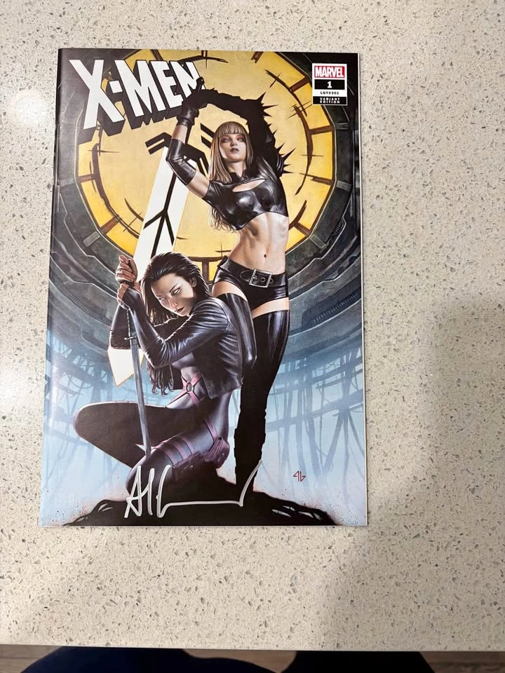 X-Men #1 (2024) SDCC Exclusive Trinity Comics Signed By Adi Gran