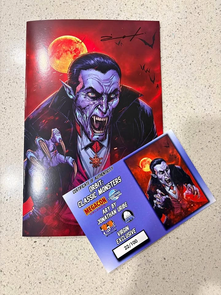ORBIT: CLASSIC MONSTERS MEGACON JONATHAN URIBE VIRGIN COVER