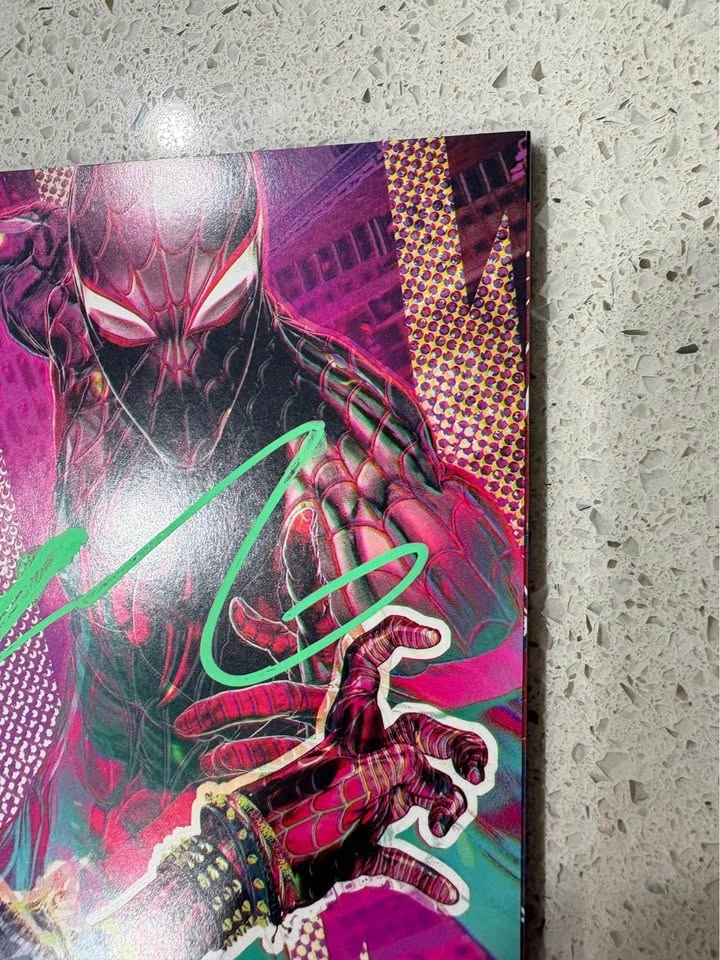Marvel Voices: Spider-Verse #1 (2023) 9.6 NM+ Signed - photo 4