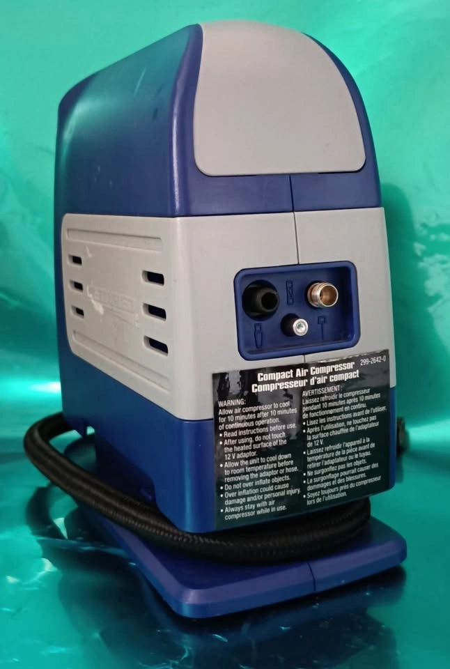 Certified 12 V Top-Off Portable Air Compressor / Tire Inflator - photo 3