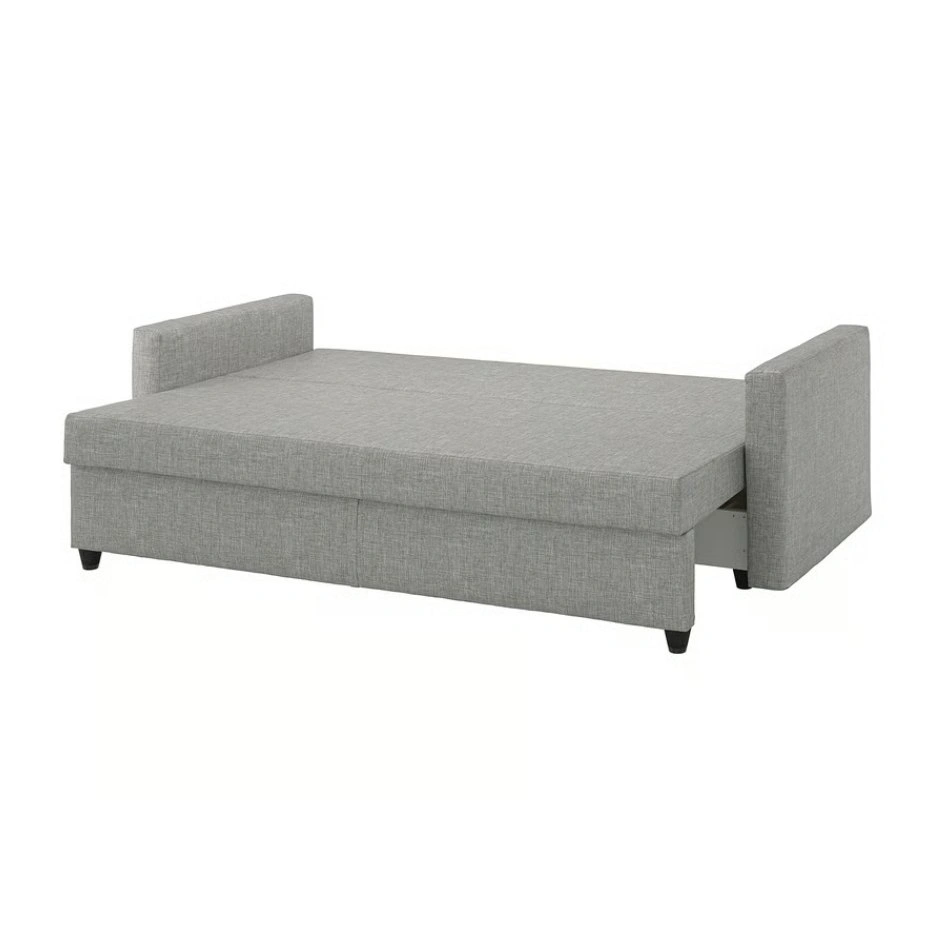 IKEA FRIHETEN sleeper sofa, blue gray - photo 4