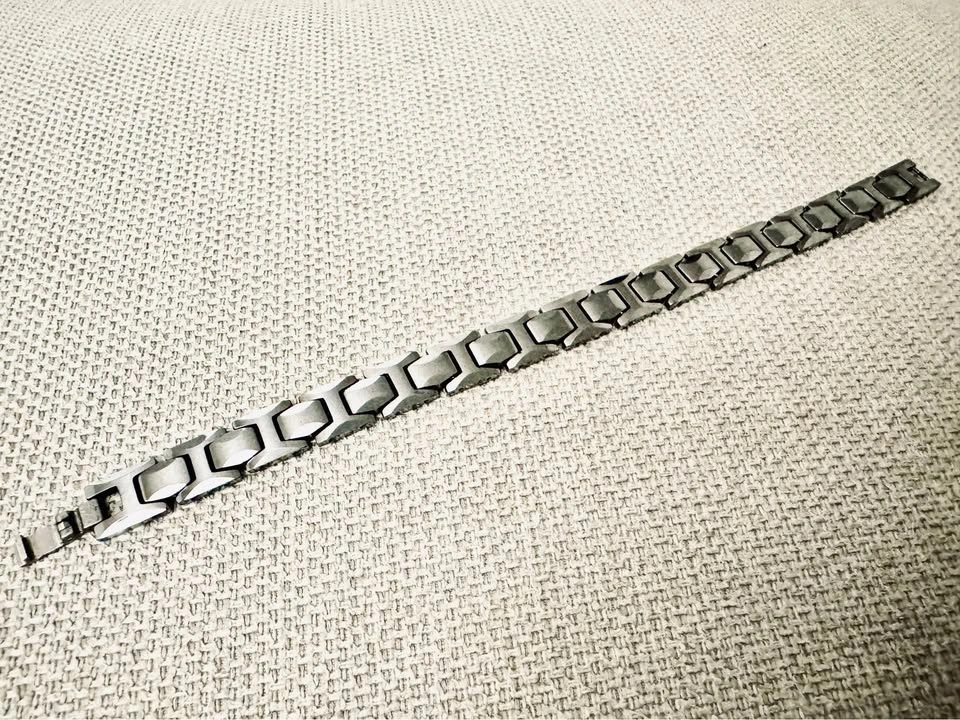Tungsten Bracelet – Brushed finish | Heavyweight Men’s Bracelet - photo 3
