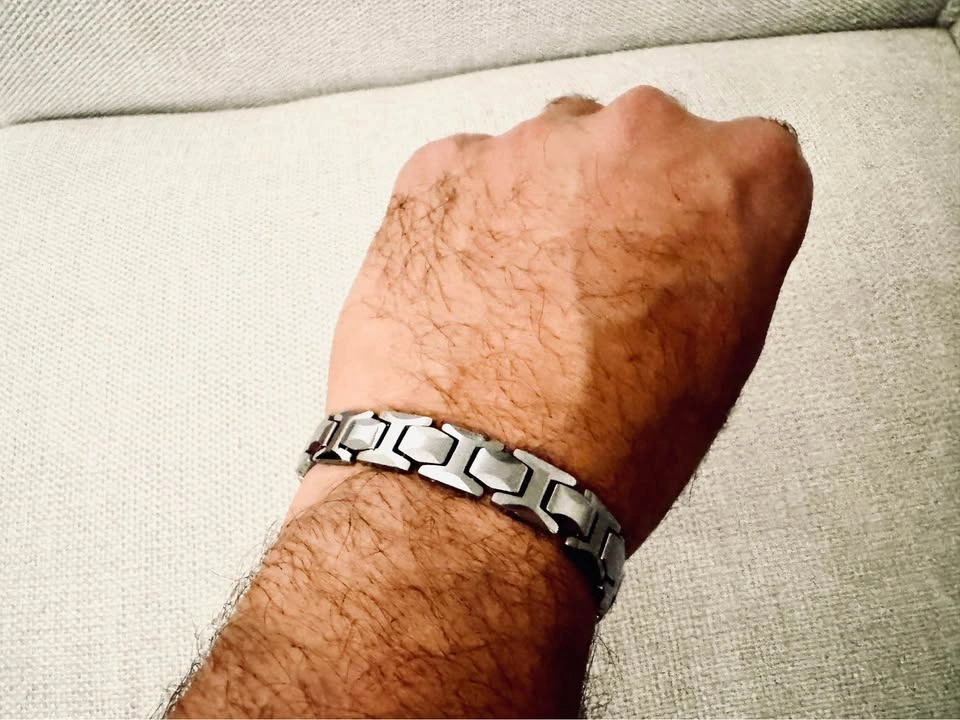 Tungsten Bracelet – Brushed finish | Heavyweight Men’s Bracelet - photo 4