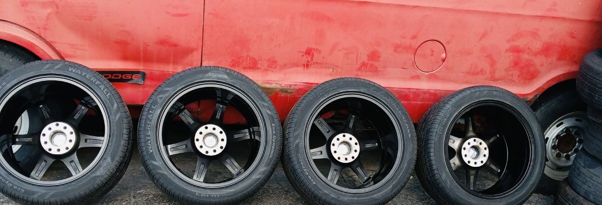 RACELINE BLACK 4 WHEELS & TIRES-R18” - photo 2