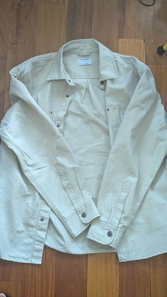 New Size M Tan Cargo Vintage Work Wear Jacket