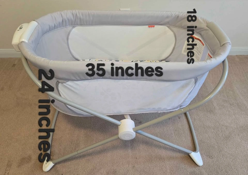 Fisher-Price soothing view bassinet for baby - photo 3