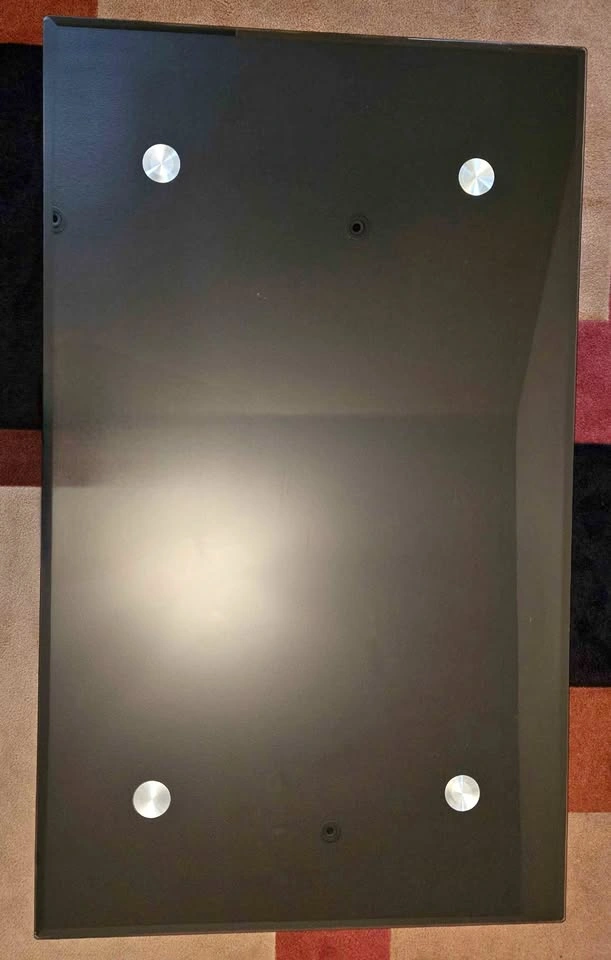 Glass center table 2 tiers