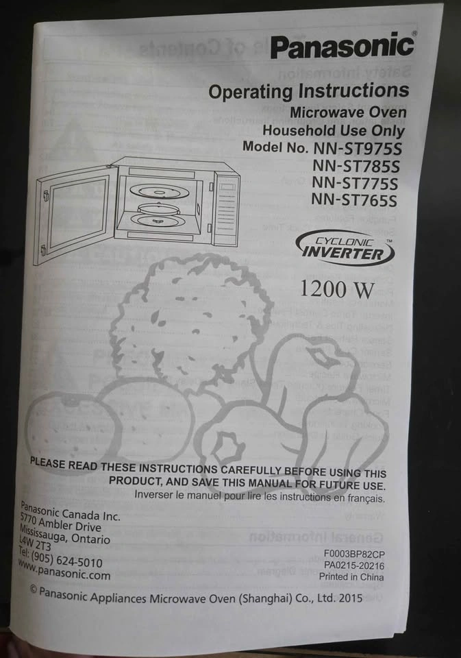 Panasonic microwave Inverter - photo 3