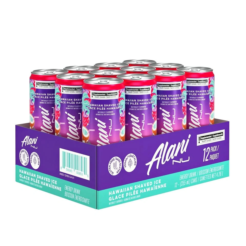 Alani Nu Energy Drink - Hawaiian Shaved Ice Flavor