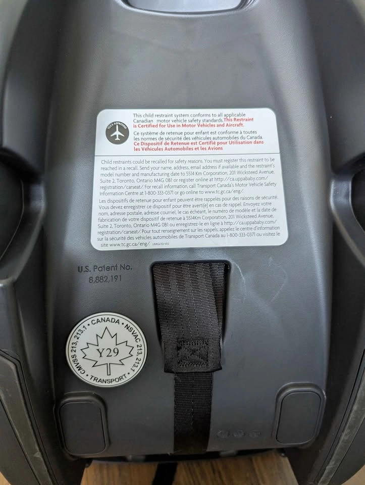 Uppababy car seat with base - photo 5