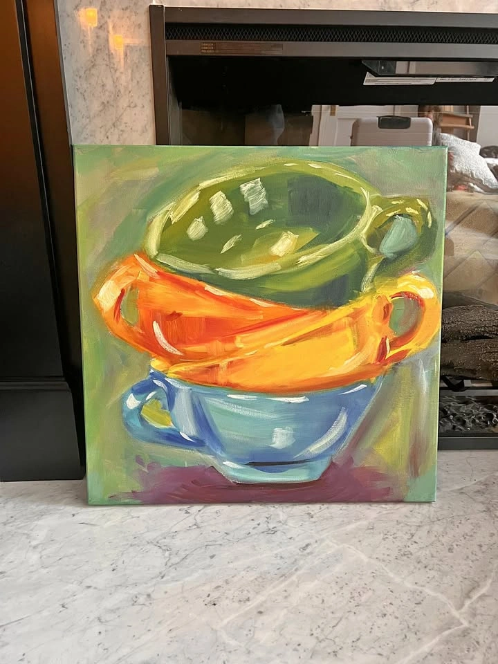 Art - Painting - Acrylic on canvas - 24"x24"