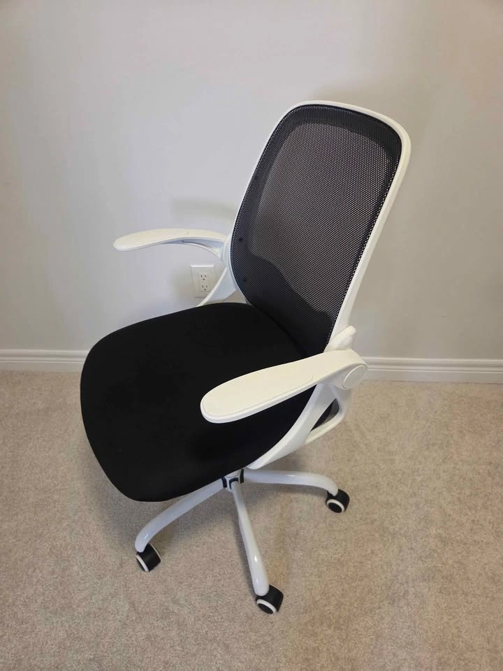 White Mesh Office Chair - photo 2