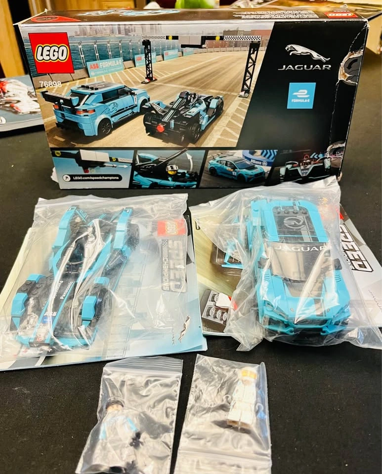 LEGO Speed Champions Jaguar Formula E (76898) Used Set - photo 2