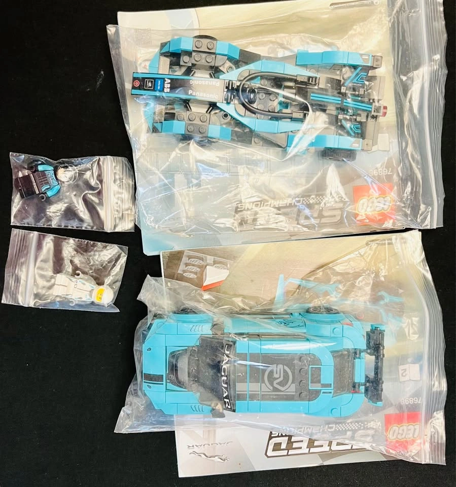 LEGO Speed Champions Jaguar Formula E (76898) Used Set - photo 3