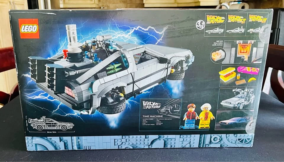 LEGO ICONS Back To The Future Delorean (10300) - NEW - photo 2
