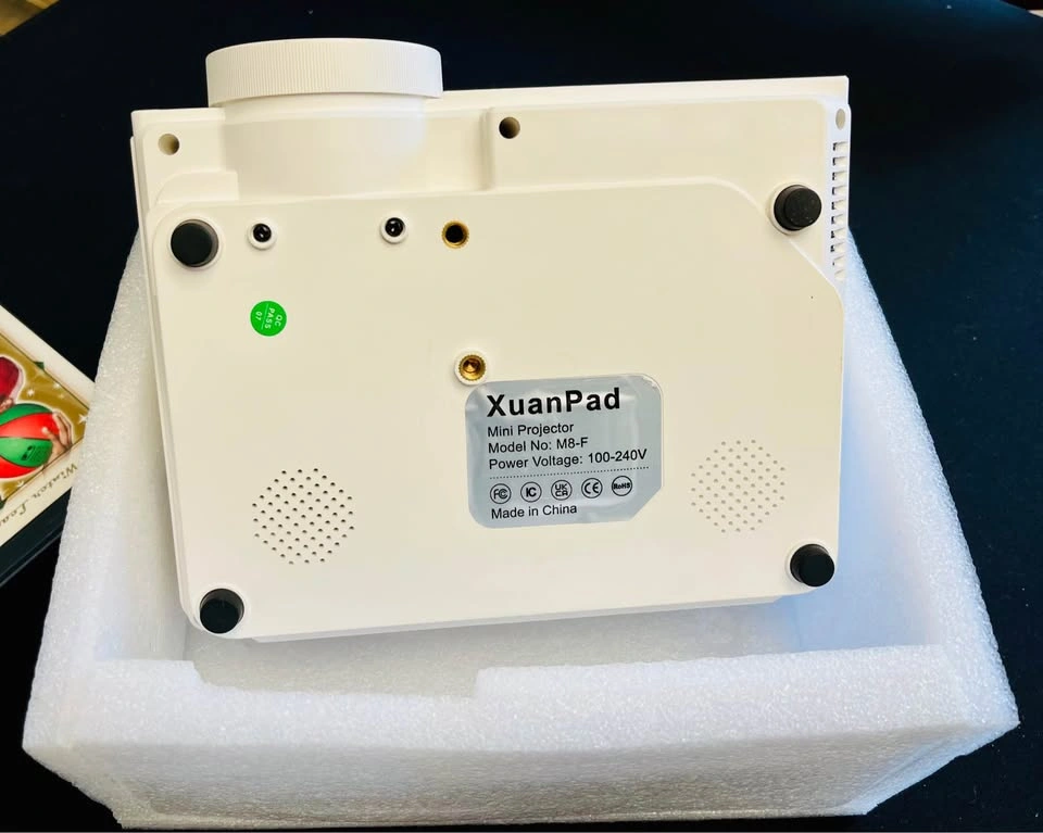 XuanPad Smart Mini Projector - 28000 Lumen, WiFi6, Bluetooth - photo 3