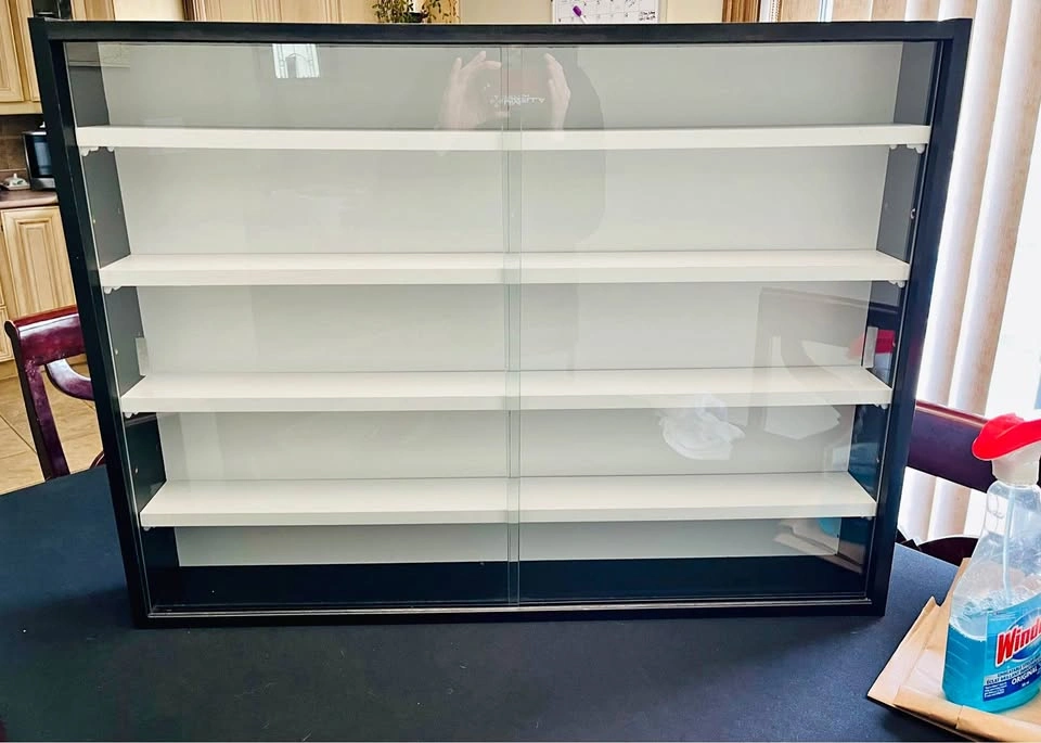 HOMCOM 5-Storey Wall Shelf Display Cabinet
