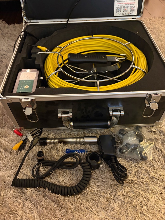 Sanyipace Sewer Camera with 9 inch Monitor 30M Cable - photo 2