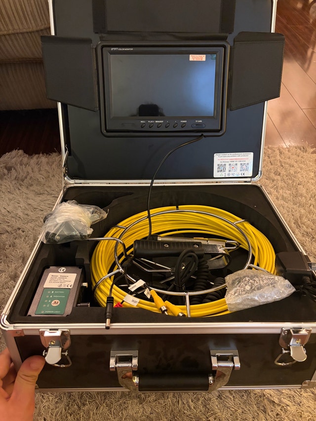 Sanyipace Sewer Camera with 9 inch Monitor 30M Cable - photo 3