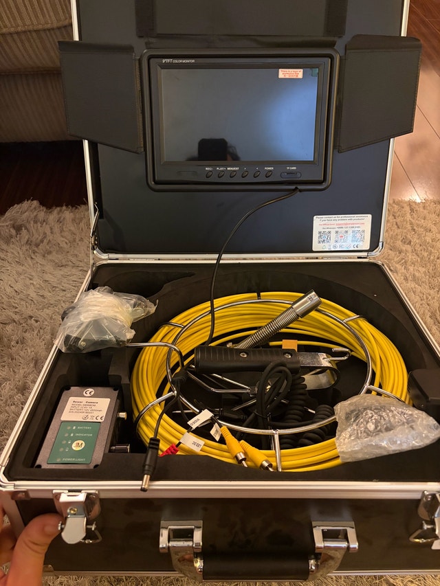 Sanyipace Sewer Camera with 9 inch Monitor 30M Cable - photo 4