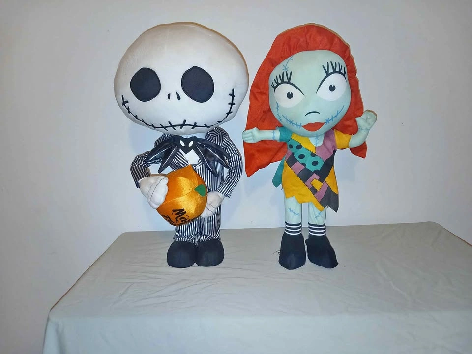 Nightmare Before Christmas Jack Skellington and Sally Dolls