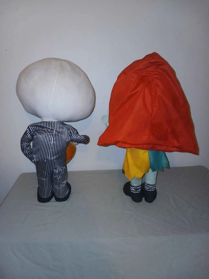 Nightmare Before Christmas Jack Skellington and Sally Dolls - photo 3