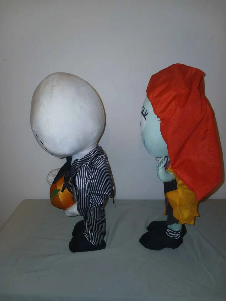 Nightmare Before Christmas Jack Skellington and Sally Dolls - photo 4