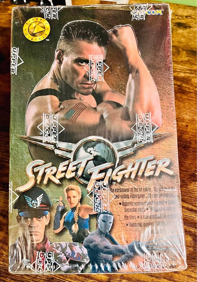 Trading Cards - NEW SEALED Upper Deck Street Fighter (1995) 36ct