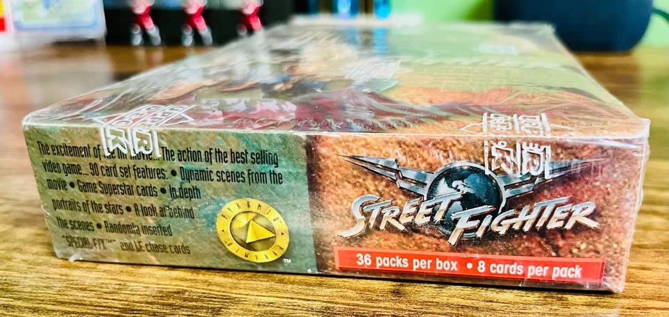 Trading Cards - NEW SEALED Upper Deck Street Fighter (1995) 36ct - photo 2