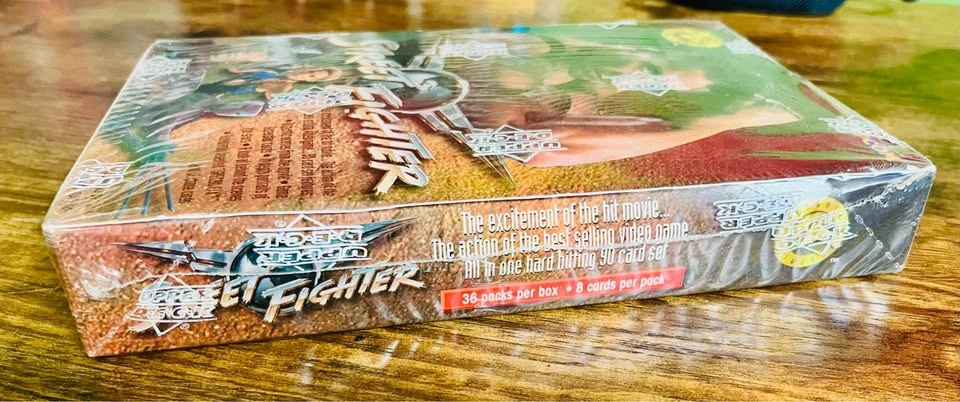 Trading Cards - NEW SEALED Upper Deck Street Fighter (1995) 36ct - photo 3