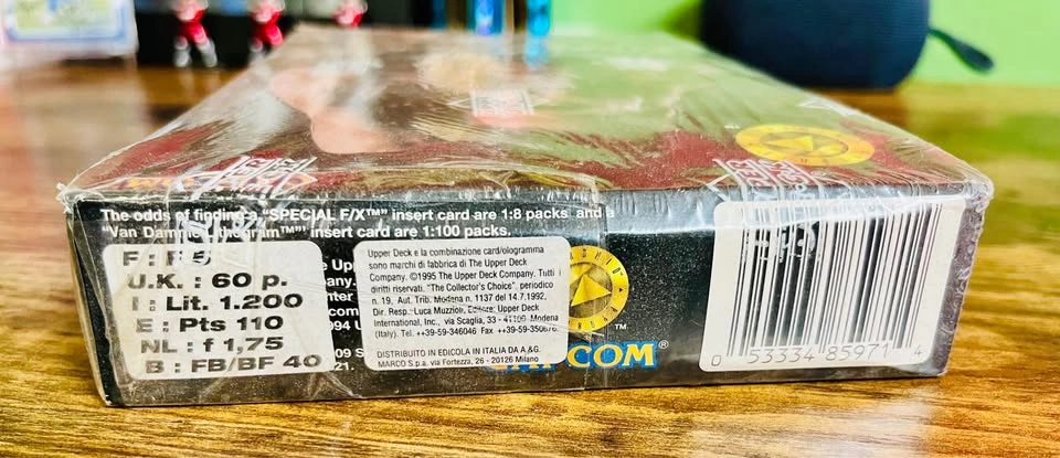 Trading Cards - NEW SEALED Upper Deck Street Fighter (1995) 36ct - photo 4