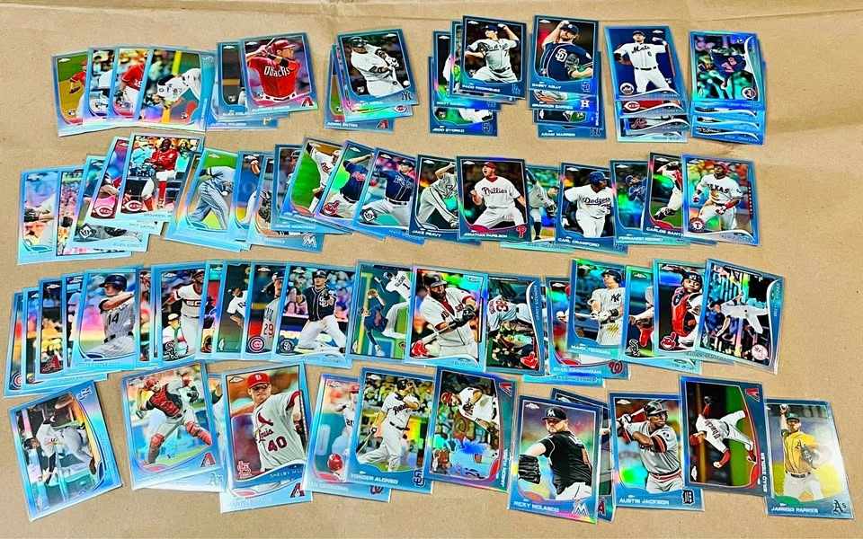 80+ MLB Baseball Card Lot - All Numbered (/199)