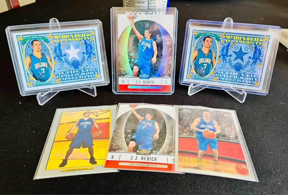 Sports Cards - NBA Basketball - JJ Redick Rookie Mixed Lot (5)