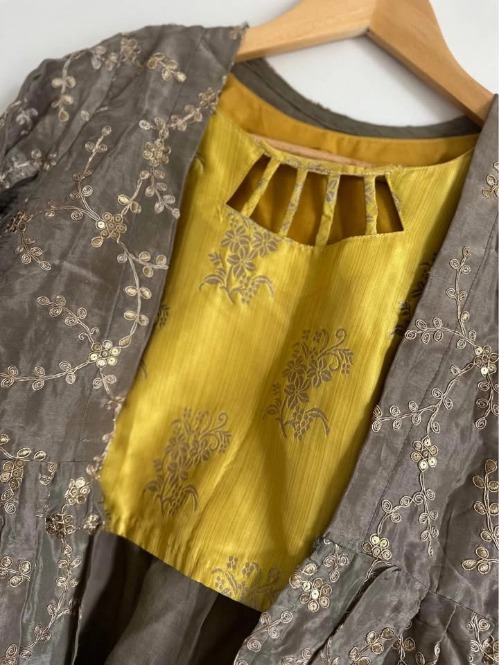 3 piece designer indowestern outfit - photo 2