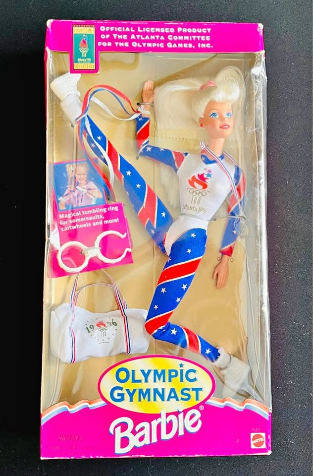 Barbie Olympic Gymnast 1996 Atlanta Games - NEW in Box