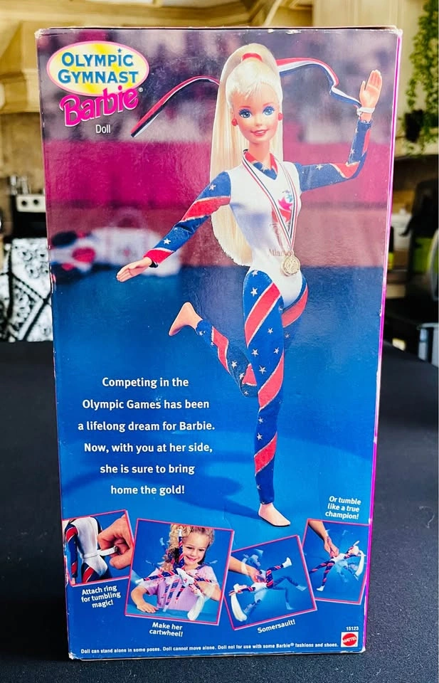 Barbie Olympic Gymnast 1996 Atlanta Games - NEW in Box - photo 3