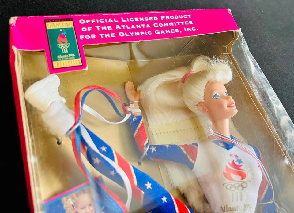 Barbie Olympic Gymnast 1996 Atlanta Games - NEW in Box - photo 5