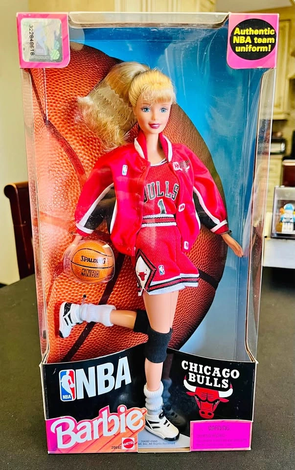 Barbie - NBA Chicago Bulls 1998 - New in Box