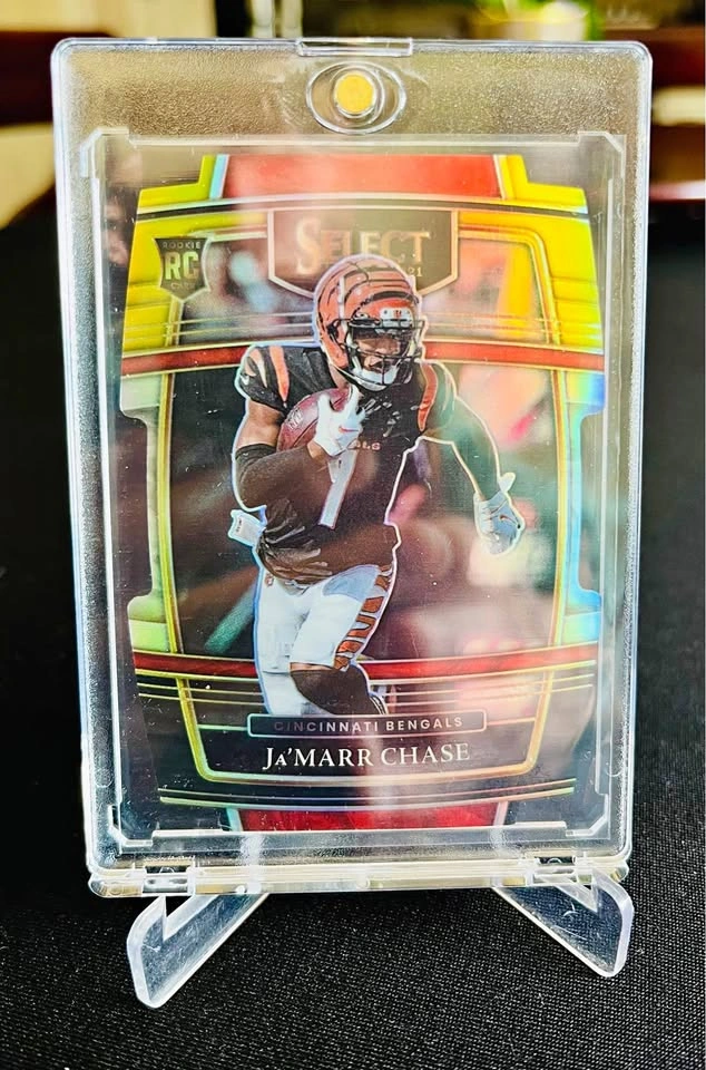 2021 Panini Select Ja’Marr Chase Rookie Diecut Prizm